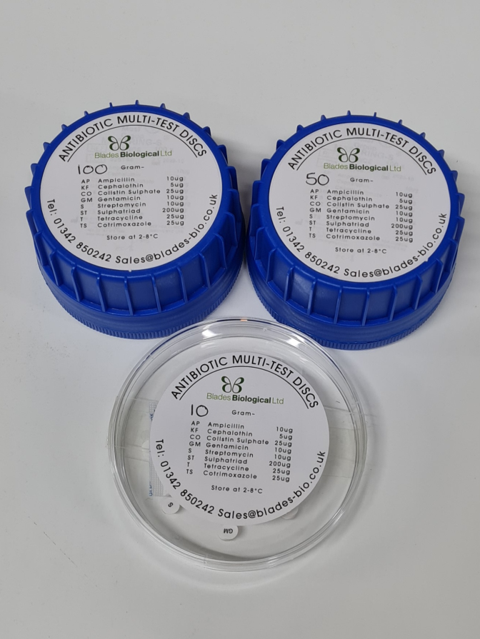 Antibiotic Multi-Test Discs Gram-Negative